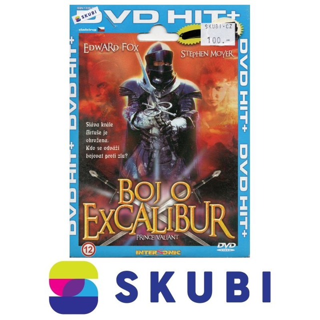 DVD Princ Valiant - Boj o Excalibur - česky