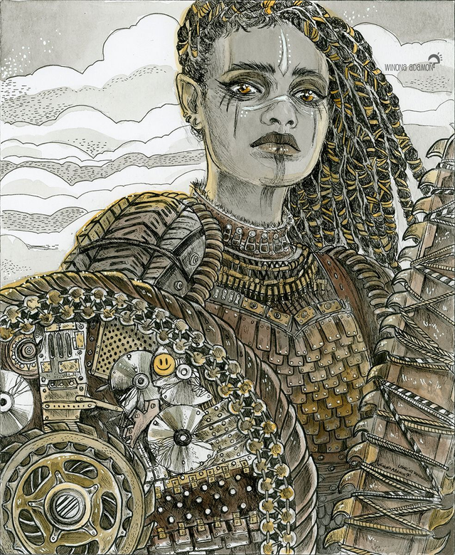 Shield Maiden - carte A5