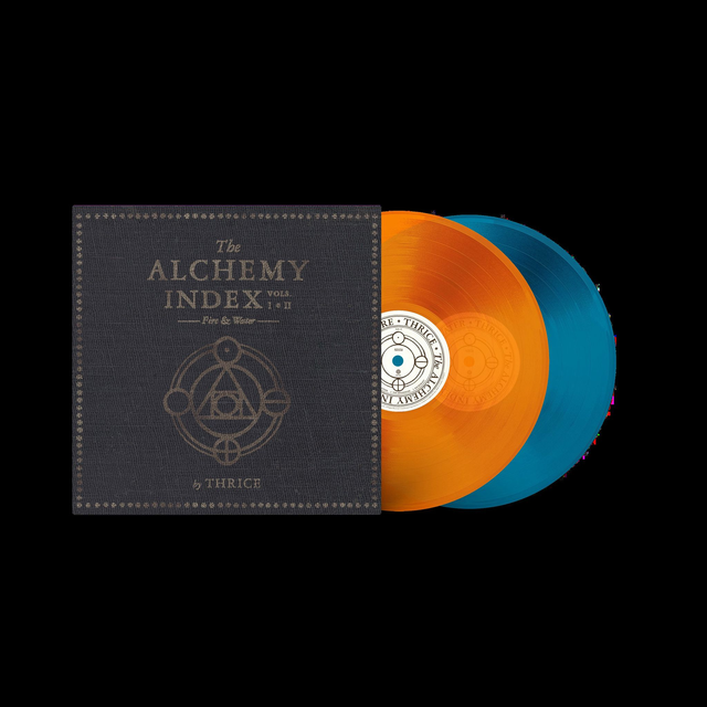 Thrice - The Alchemy Index Vols. I & II: Fire & Water 2xLP (Translucent Orange Crush / Translucent Sea Blue Vinyl) (Due Out 05/12/2025)