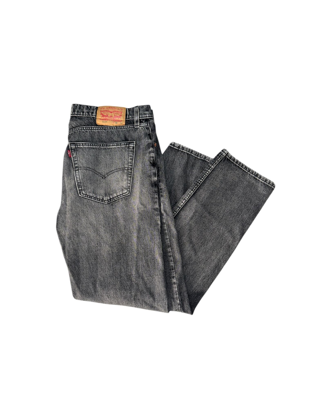Vintage Levi's 501 Black Washed Jeans (W36)