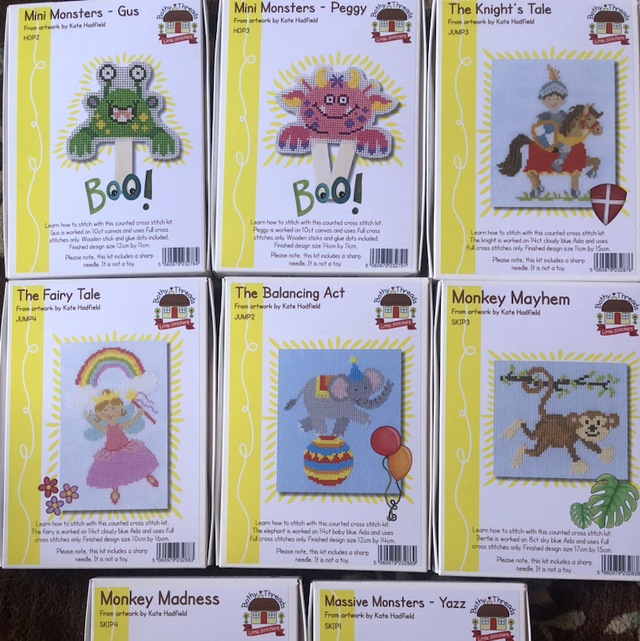 Little Stitchers Cross Stitch Bundle