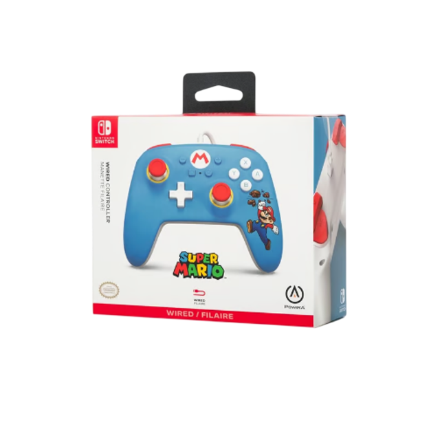 Control Nintendo Switch Power A Super Mario / Con Cable