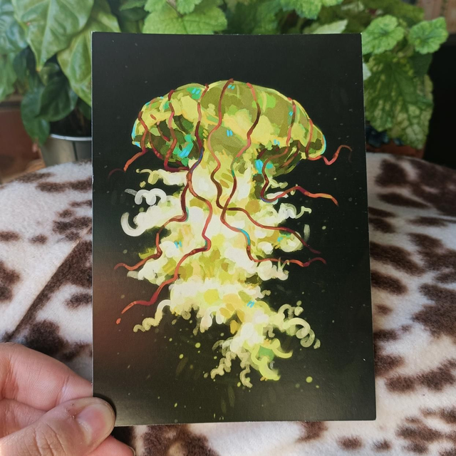 jellyfish - A6 print