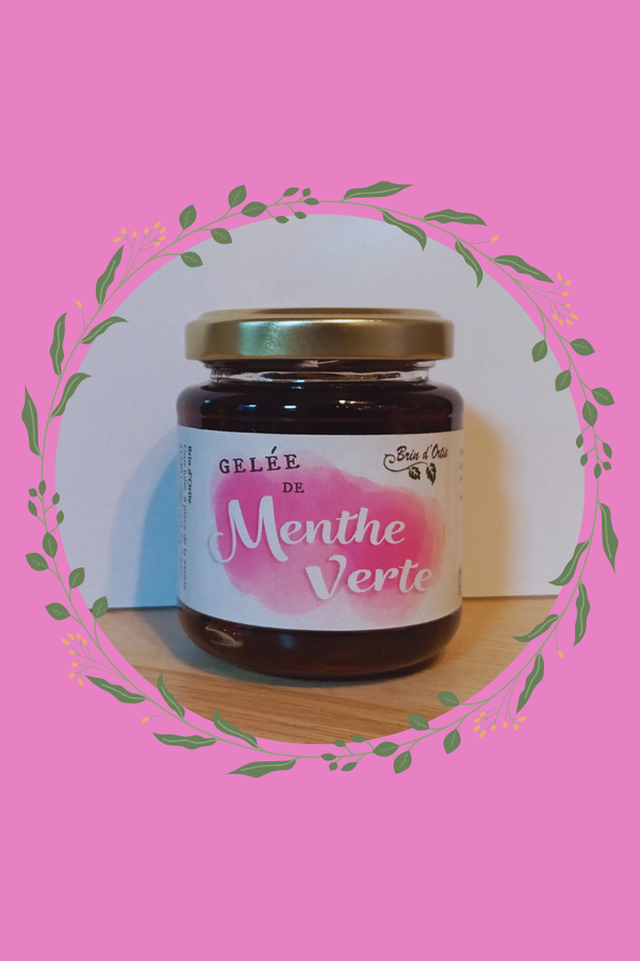 Gelée de menthe verte