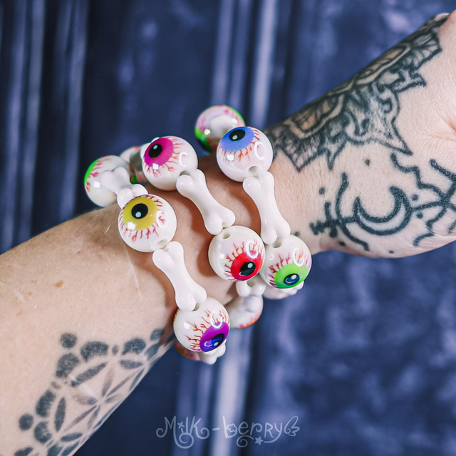 Bracelet Gros Yeux Eyes &amp; Bones