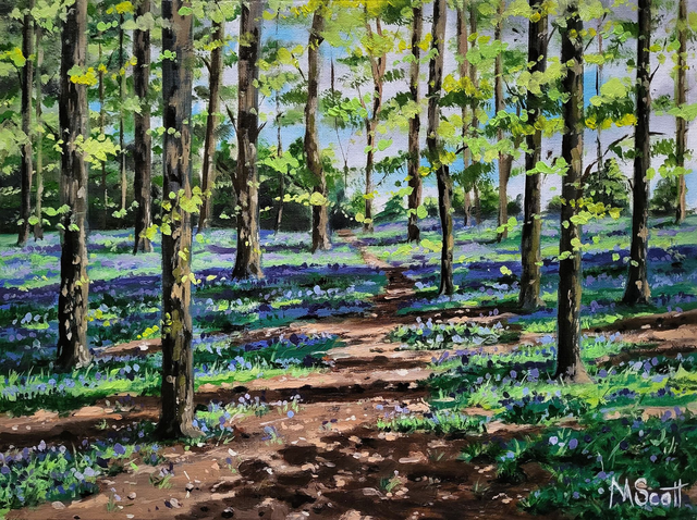 Bluebell Woods - original 