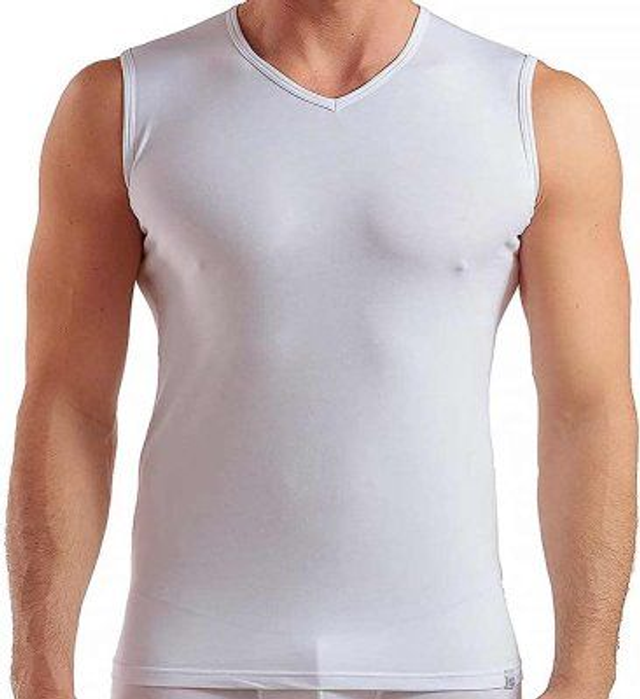 CANOTTA ET1003 SMANICATO A V COVERI 3 pezzi