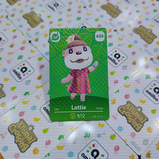 Tarjeta Amiibo Lottie / Animal Crossing 420
