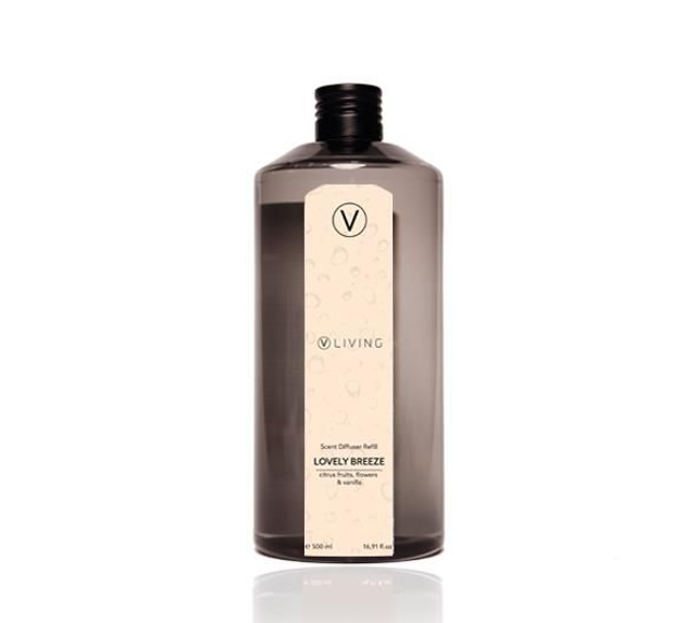 Navulling voor Geurverspreider – Lovely Breeze (500 ml)