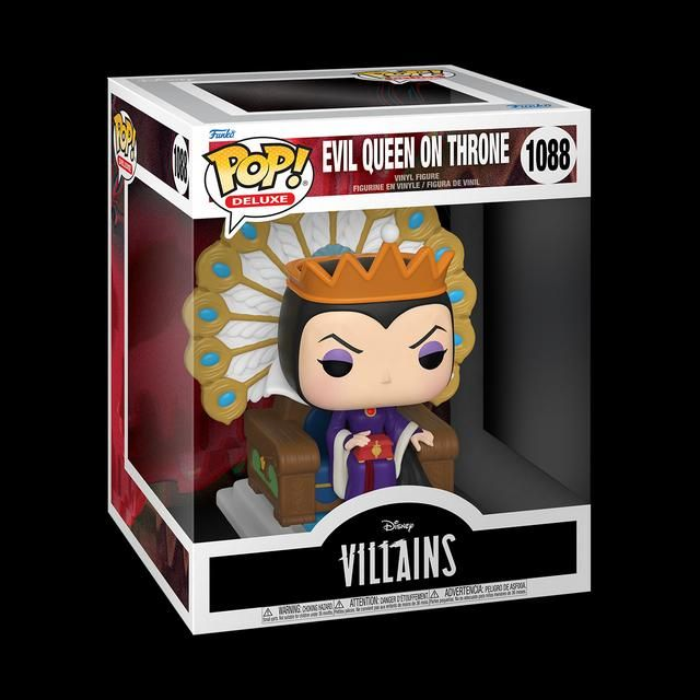 Funko Villains Deluxe POP! Disney Vinyl Figure Evil Queen On Throne 9 Cm