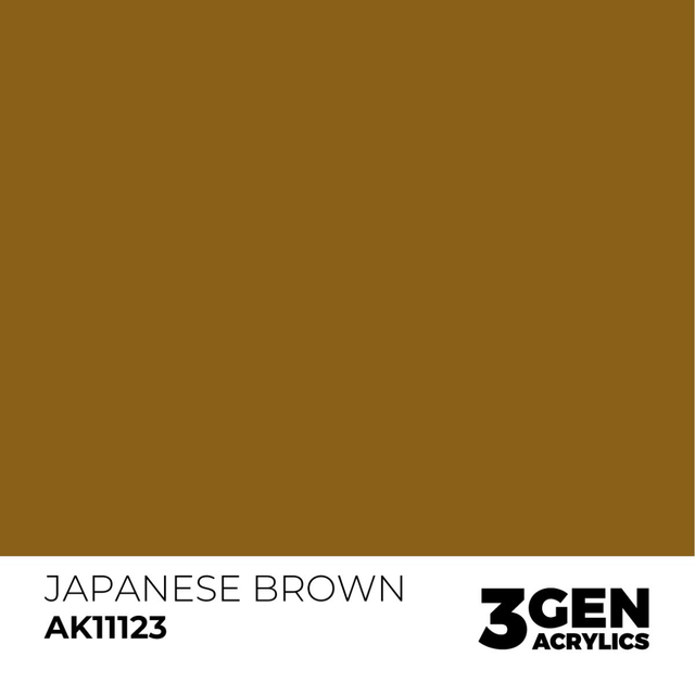 3rd Gen. Acrylics 123 Japanese Brown