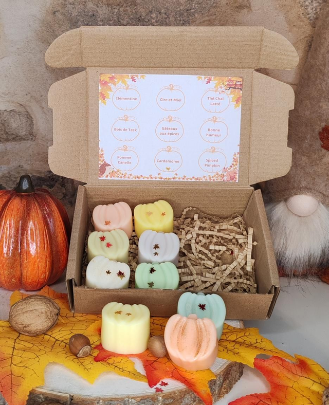 Coffret 9 fondants Automne 