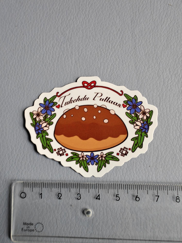 Tukehdu pullaas sticker