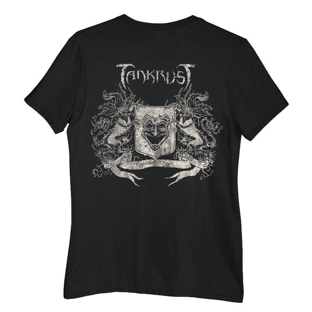 TANKRUST / T-SHIRT OPPOSITE TERROR BLACK (man&#039;s cut)