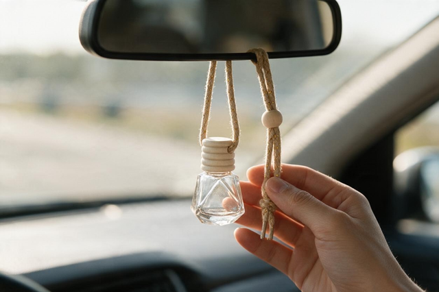 Diffuseur parfum voiture à cordelette