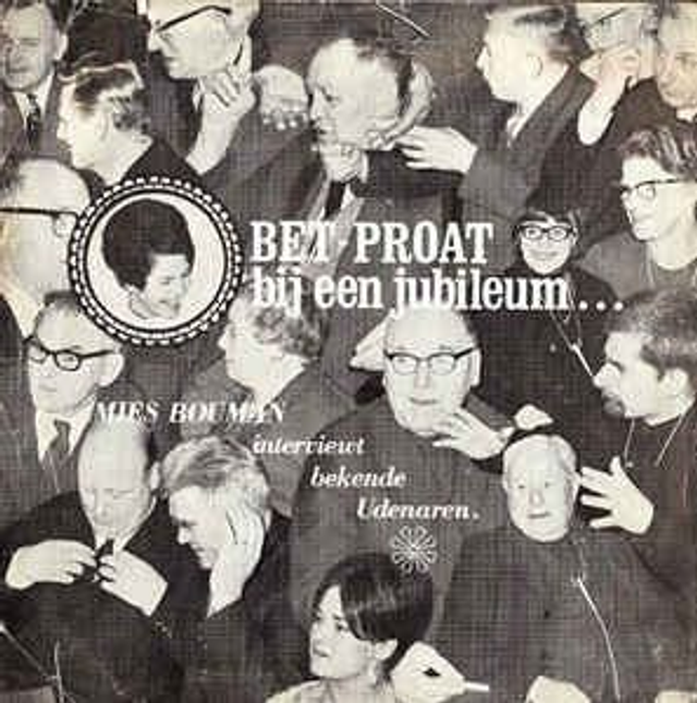 No Artist - Bet-Proat Bij Een Jubileum - Mies Bouwman Interviewt Bekende Udenaren  (Flexi-disc)