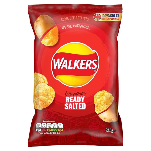 Walkers Ready Salted crisps