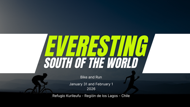 Inscripción Everesting South of the World 2026