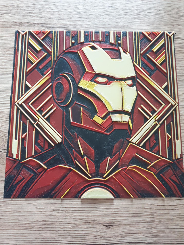 Plaque Deco Ironman