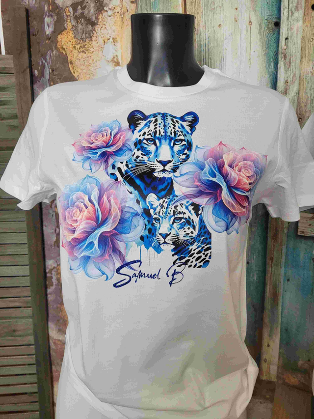 T-SHIRT FEMME BLANC SAMUELB(A112)
