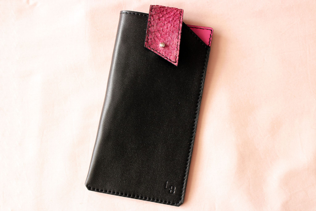 Etui à Lunettes - Noir&amp;RosePoisson