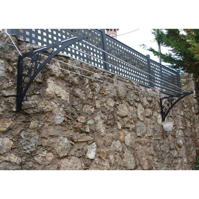 Tendedero floral pared - pared