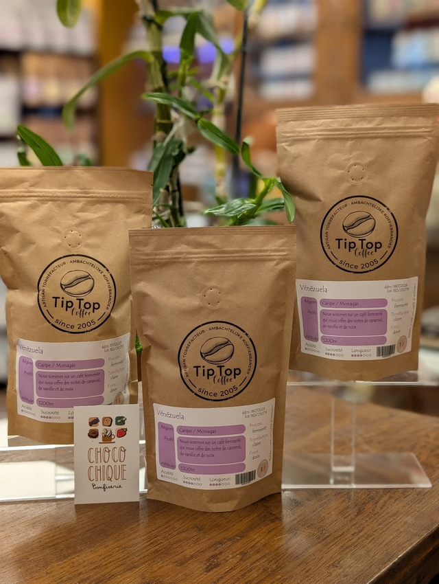 Vénézuela de chez Tip Top Coffee
