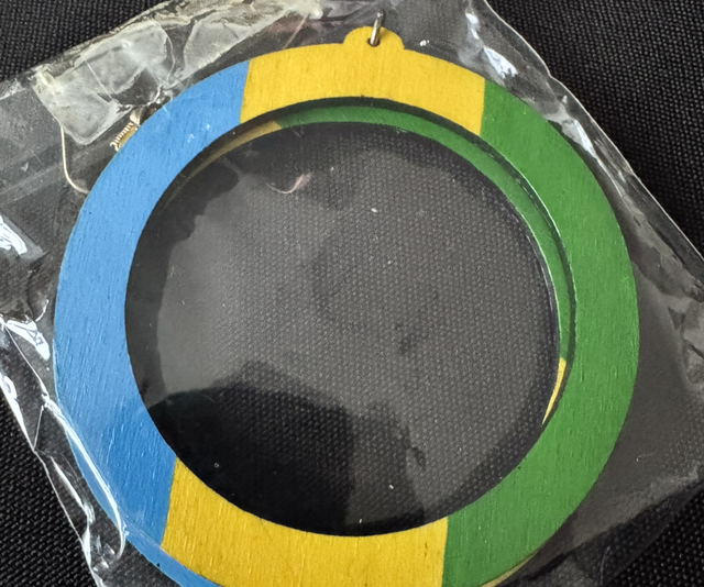 St Vincent Painted Earrings  