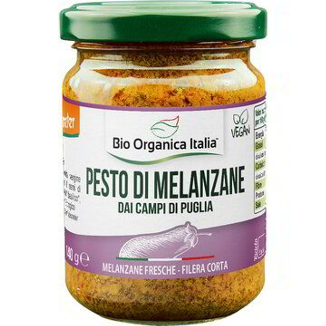 Pesto di melanzane 140GR BIO ORGANIC