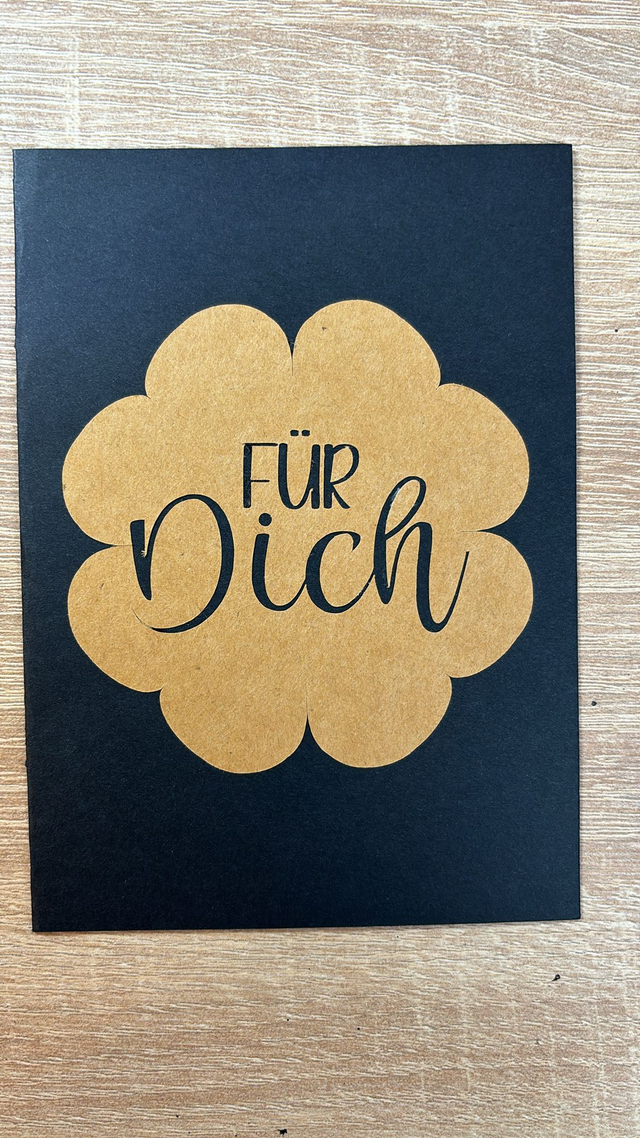 Grußkarte "Für Dich"