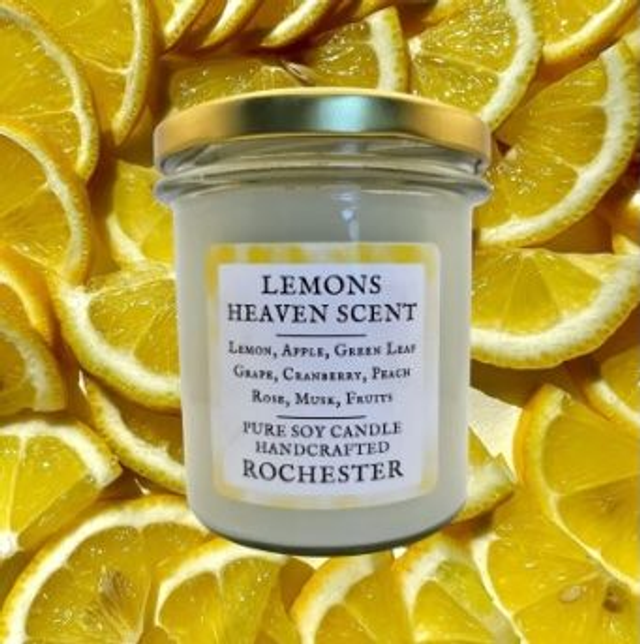 Lemons Heaven Scent by Glo Candles