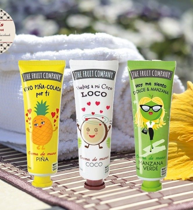 The Fruit Company " Crèmes mains "