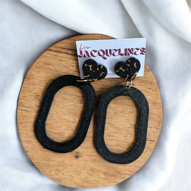 Boucles d’oreilles &quot;Nuit Précieuse&quot;