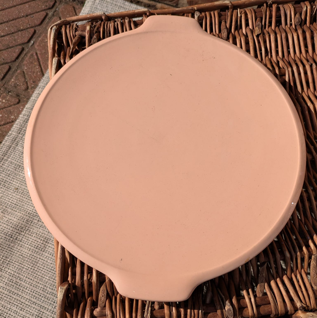 Plat à tarte rose « sarreguemines