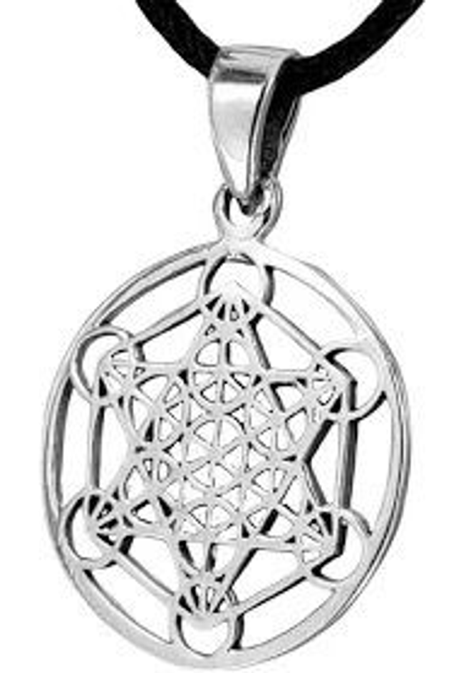 Pendentif Cube de Métatron