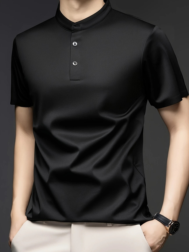 Men's Cool Mulberry Silky Casual T-Shirt