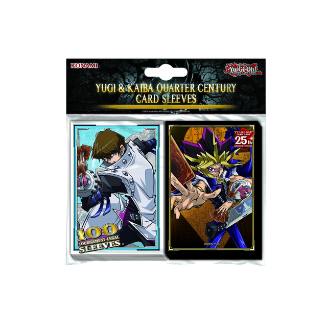 Yugi & Kaiba Quarter Century - Card Sleeves (50/50)