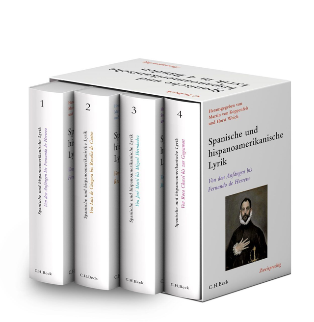 Spanische und hispanoamerikanische Lyrik: 4 Bänden/ Zweisprachig - VV.AA.