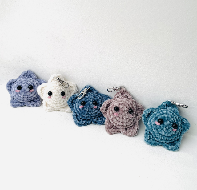 Porte clef étoile Kawaii