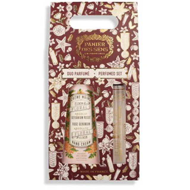 Set duo navidad ROSA GERANIUM 