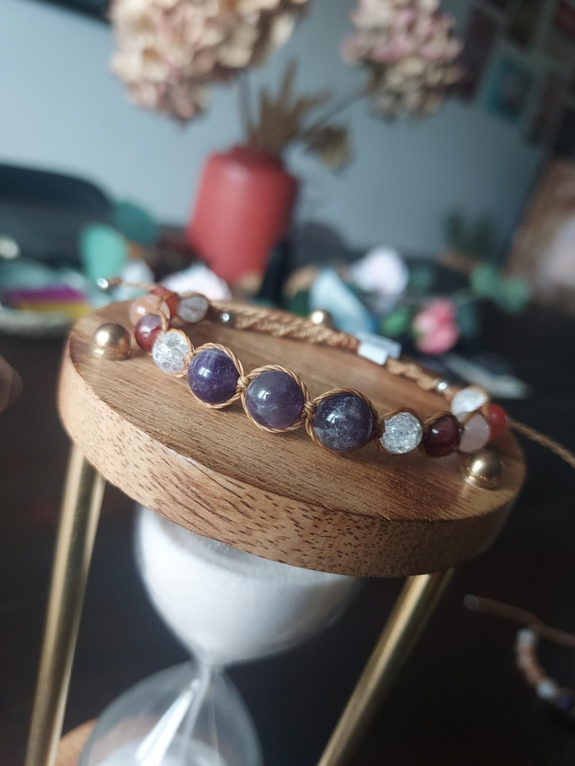 Améthyste - Quartz Hematoïde - Cristal de Roche