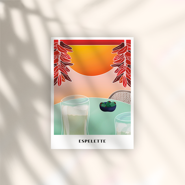 Argia I Espelette - Affiche Papier