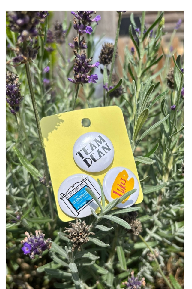 Team Dean | Gilmore Girls - 25mm Button Badges
