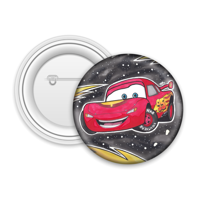 Badge Flash Mcqueen 