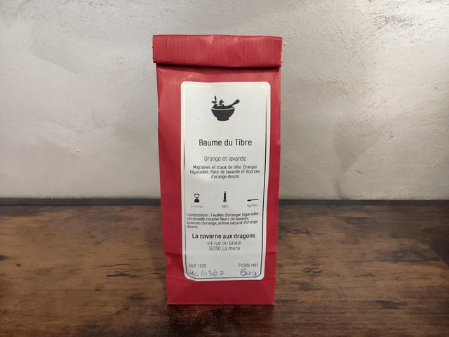 Baume de tibre 60g