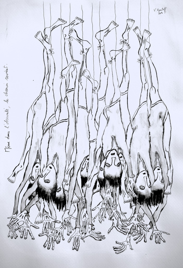 Même dans l'obscurité, le chemin revient...