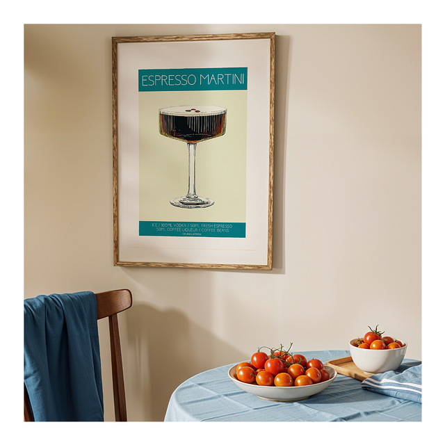 &#039;Espresso Martini&#039; art print