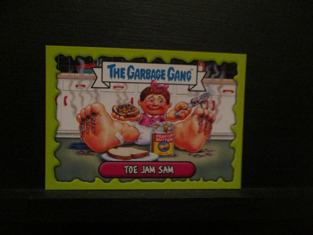 Toe Jam Sam - (Topps) The Garbage Gang Original Trading Card #65