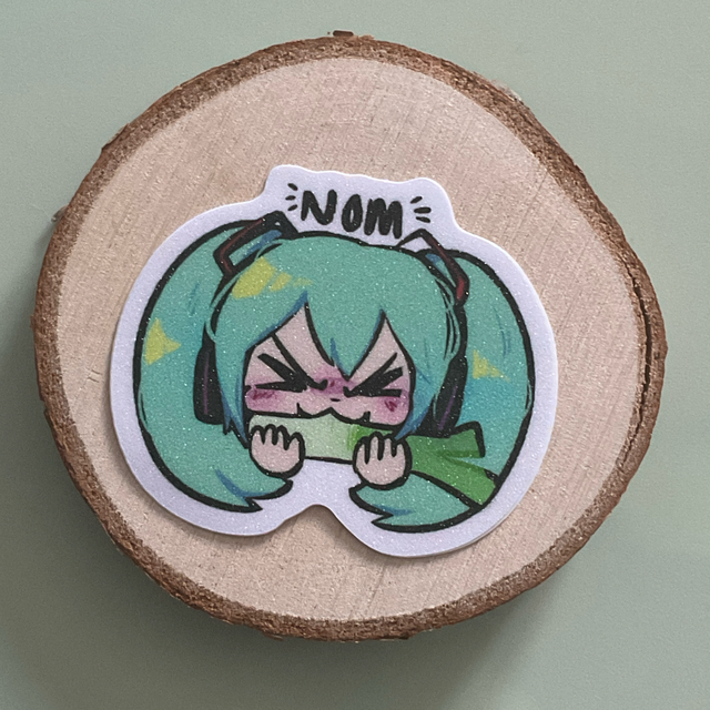 Miku nom sticker