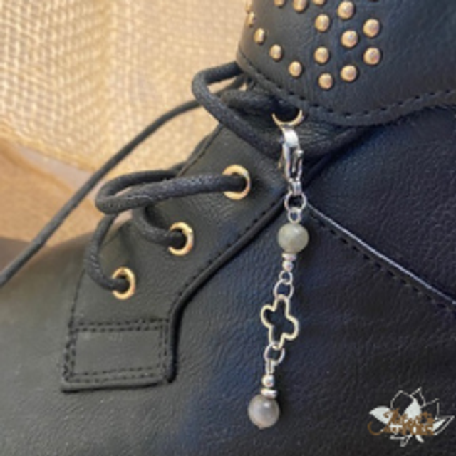 Breloque de Lacets "Fleur d’Éternité"